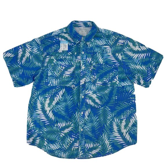Reel Legends Shirts Mens Reel Legends Saltwater Ii Button Up Vented